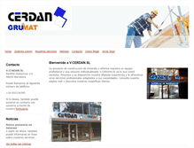 Tablet Screenshot of cerdangrumat.com